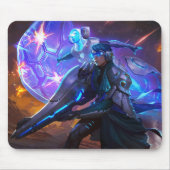 ヒトマンゲームマウスパッド | カスタマイズ可能 マウスパッド (正面)