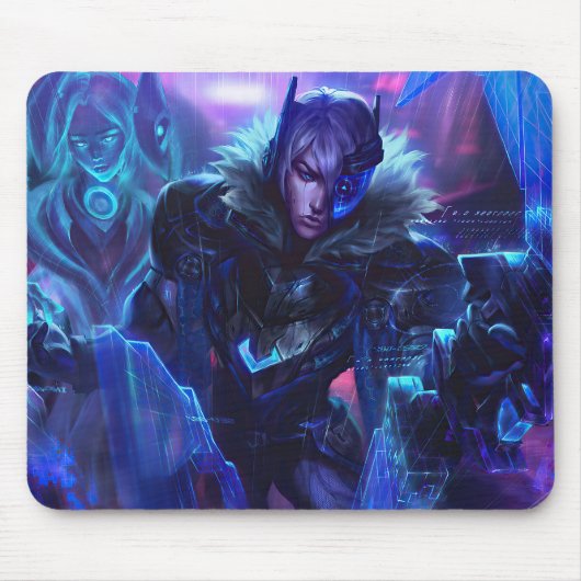 ヒトマンゲームマウスパッド | カスタマイズ可能 マウスパッド (正面)