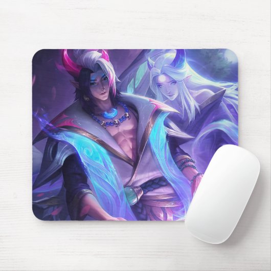 ヒトマンゲームマウスパッド | カスタマイズ可能 マウスパッド (マウス)