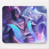 ヒトマンゲームマウスパッド | カスタマイズ可能 マウスパッド (正面)