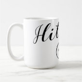 ヒトラ国旗のハート、ノルウェー コーヒーマグカップ (左)