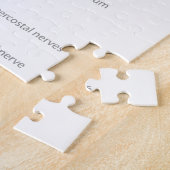 ヒト体神経系体図 ジグソーパズル (側面)