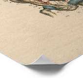 ヒト内動脈解剖学1841プリント ポスター (角)