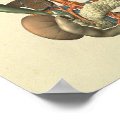 ヒト内臓解剖学プリント ポスター (角)