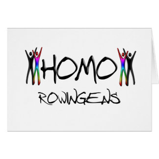 ヒト属のロウイング