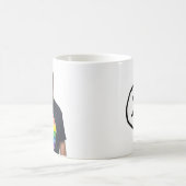 ヒト属のSatanisの公式のマグ コーヒーマグカップ (中央)