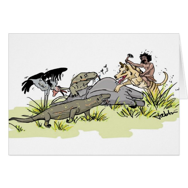 ヒト属Floresiensisは捜すことを行きます (正面横)