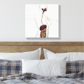 ヒト消化器系1 キャンバスプリント (インサイチュ (寝室))