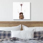 ヒト消化器系2 キャンバスプリント (インサイチュ (寝室))