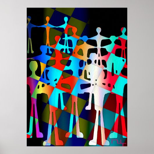 ヒト男子学生の社交クラブ ポスター (正面)