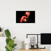 ヒト男性生殖器系3 ポスター (ホームオフィス)