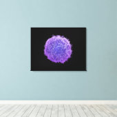 ヒト皮膚がん細胞 キャンバスプリント (インサイチュ (ウッドフロア))