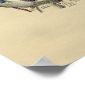 ヒト眼解剖学1902ヴィンテージプリント ポスター (角)