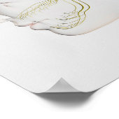 ヒト神経系の医学的イラストレーション1 ポスター (角)