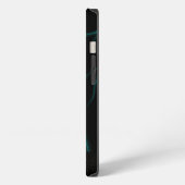 ヒト稲妻スカル iPhoneケース (左側面)