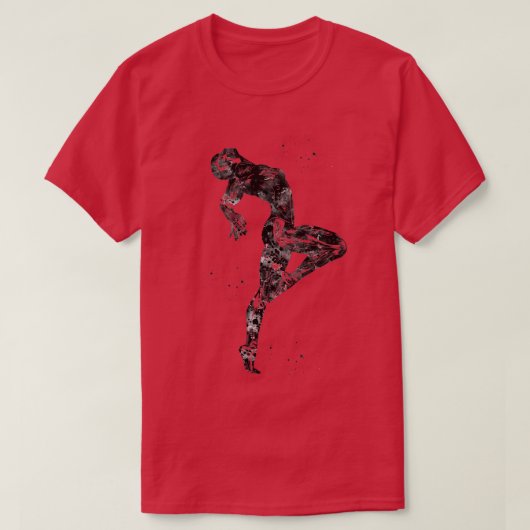 ヒト筋解剖学 Tシャツ (デザイン正面)