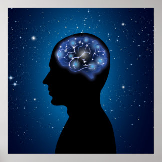 ヒト脳クールイラストレーション ポスター