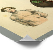 ヒト脳腸解剖学アートプリント ポスター (角)