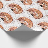 ヒト脳解剖学的診断図ノベルティ ラッピングペーパー (角)