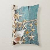 ヒト航海のデ漁網 アクセントクッション (正面(垂直))