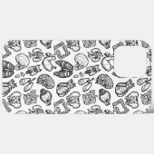 ヒト解剖学風変わり科学バイオスカルハロウィーン Case-Mate iPhoneケース (裏面 (横))