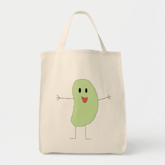 ヒト豆バッグ トートバッグ (正面)