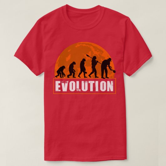 ヒト農家進化おもしろい農家進化 Tシャツ (デザイン正面)