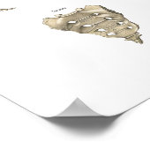 ヒト骨格解剖図 ポスター (角)