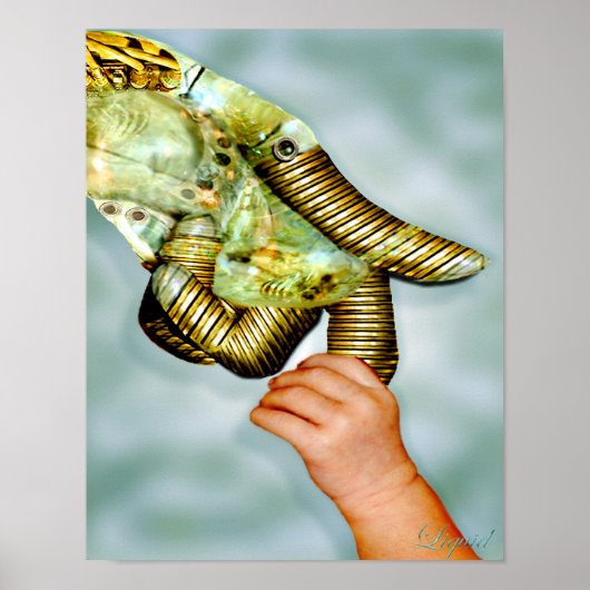 ヒトTouchプリント ポスター (正面)