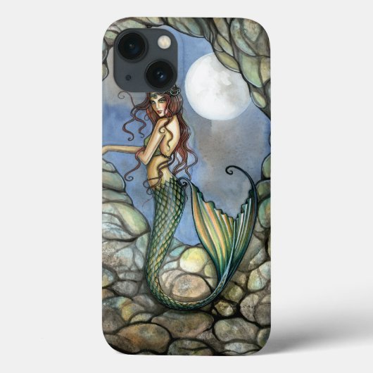 ヒドゥンカヴェル人魚ファンタジーアート人魚 Case-Mate iPhoneケース (裏面)