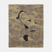 ヒドゥンパンサーフリースブランケット フリースブランケット (正面)