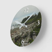 ヒドゥンビーチIアットレッドウッド国立公園 ラウンド壁時計 (傾斜)