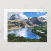 ヒドゥンレイクイングラシエ国立公園 ポストカード (正面/裏面)