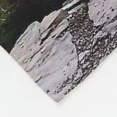 ヒドゥンレイクオーバービューグラシャーナショナルパークモンタナ フリースブランケット (角)