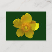 ヒドコテ海綿花（セントジョンズウォート） Dark Green 名刺 (裏面)