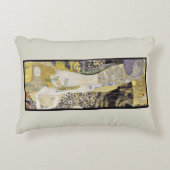 ヒドラ (別名 水の蛇 I) by Gustav Klimt アクセントクッション (正面)