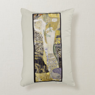 ヒドラ (別名 水の蛇 I) by Gustav Klimt  アクセントクッション