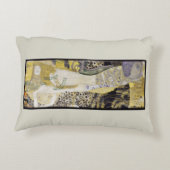ヒドラ (別名 水の蛇 I) by Gustav Klimt アクセントクッション (裏面)