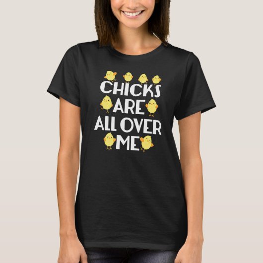 ヒナは私のイースターの上にいる Tシャツ (正面)