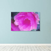 ヒナギクの花 キャンバスプリント (インサイチュ (ウッドフロア))