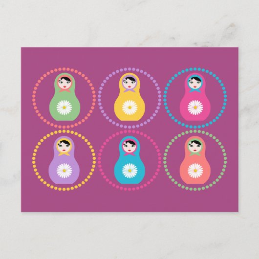 ヒナギクの誤植 ポストカード (正面)