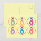 ヒナギクの誤植 ポストカード (正面/裏面)