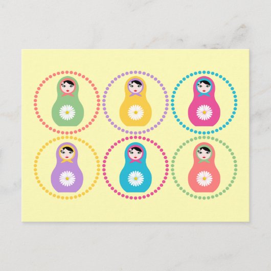 ヒナギクの誤植 ポストカード (正面)