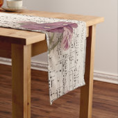 ヒナギクの間で ショートテーブルランナー (インサイチュ)