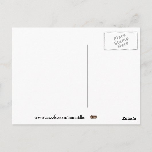 ヒナギク ポストカード (裏面)