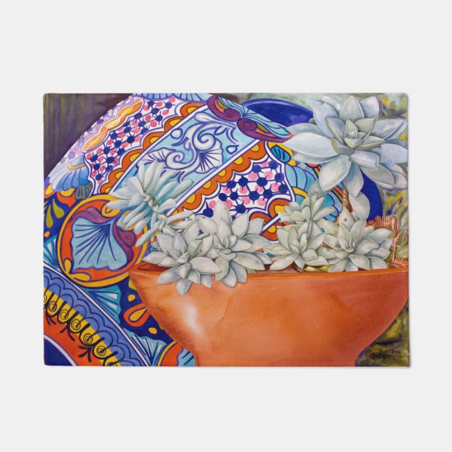 ヒナンドレンンタラベラフロアマット ドアマット (正面)