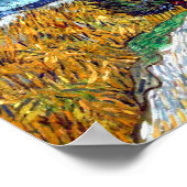 ヒノキと星のある道(1890年)ビンセント・ヴァン・ゴッホ ポスター (角)