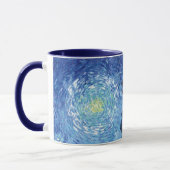 ヒノキと星のある道(1890年)ビンセント・ヴァン・ゴッホ マグカップ (左)
