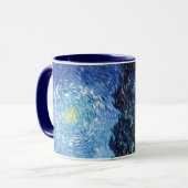 ヒノキと星のある道(1890年)ビンセント・ヴァン・ゴッホ マグカップ (正面左)