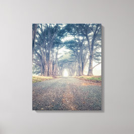 ヒノキのトンネル キャンバスプリント